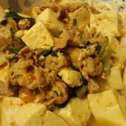 冷麦も大好きな麻婆豆腐のせですごく美味しくなりました！
これからの季節はまりそうです。